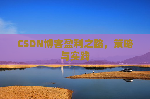 CSDN博客盈利之路，策略与实践